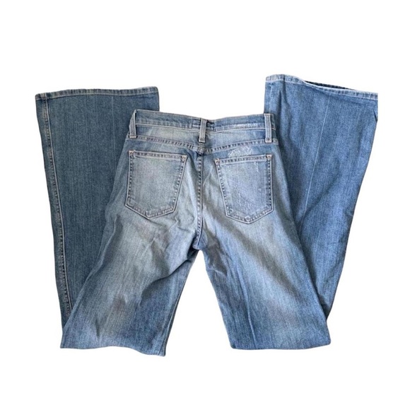 current/elliot ripped wide leg jeans - Picture 3 of 4